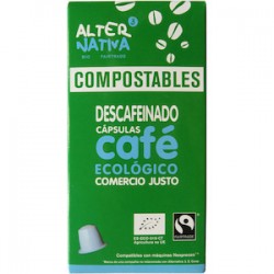 càpsules cafè descafeïnat compostables CJ 10 u Alternativa 3