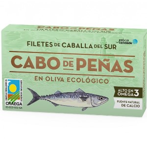 filets de verat (caballa) 85 g Cabo de Peñas