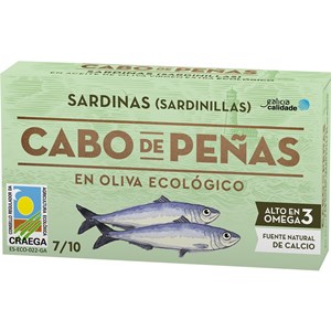 sardines en oli d'oliva 120 g Cabo de Peñas