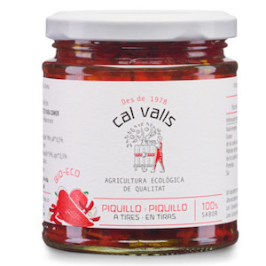 pebrots piquillo tires 200 g Cal Valls