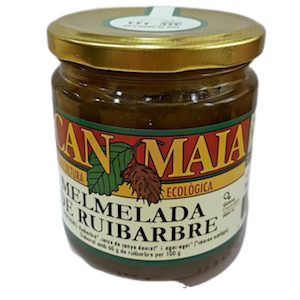 melmelada de ruibarbre 370 g Can Maia