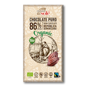 xocolata negra 86% CJ 100 g Solé