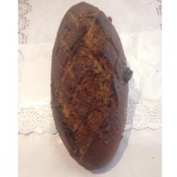 pa d'espelta integral, mel, sèsam negre i nous tallat Fleca Roca