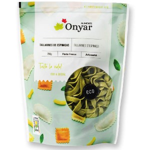 tallarines d'espinacs 250 g Onyar