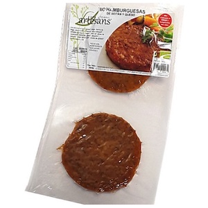 hamburgueses seitan i formatge 160 g Integral Artesans