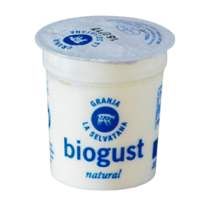 iogurt de vaca biogust 2 x 125 g La Selvatana