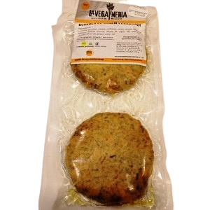 hamburguesa de cànem i mostassa 2 u 200 g La Veganeria