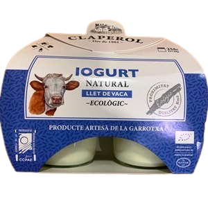 iogurt de vaca 2 x 128 g VR Claperol