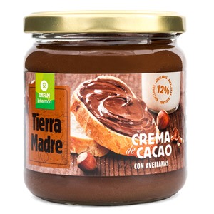 crema de cacau amb avellanes 400 g Tierra Madre