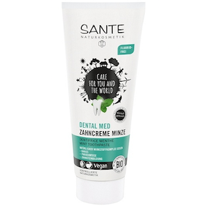 pasta de dents menta sense fluor Sante