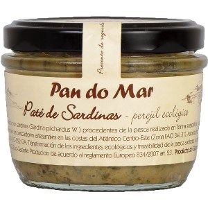 paté de sardina amb julivert 125 g Pan do mar