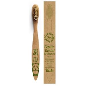 raspall de dents bambú adults Solnatural