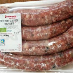 botifarra amb bolets 4 u 500 g aprox Casanovas