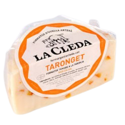 formatge taronget d'ovella 275 g aprox La Cleda