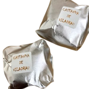 bombó de castanya marrón glacé AG.