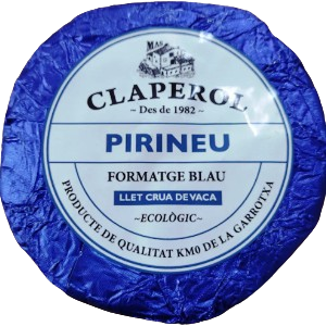 formatge blau de vaca Pirineu 150 g Mas Claperol