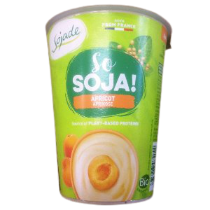 postre vegetal de soja d'albercoc 400 g Sojade