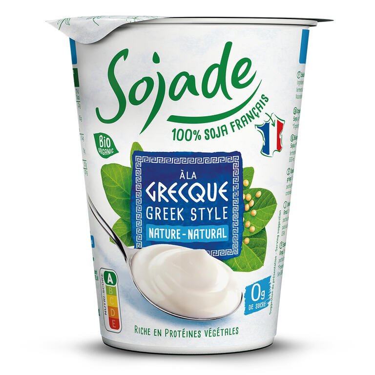 postre vegetal de soja grec 400 g Sojade