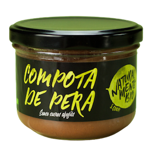 compota de pera 250 g Naturalmentebio