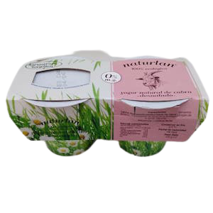 iogurt de cabra desnatat 2 x 125 g Naturlan