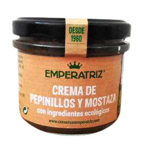 crema de cogombrets i mostassa 130 ml Emperatriz