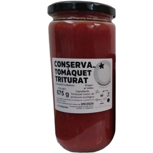 tomàquet triturat intercooperació 720 g Agrària del Vallès