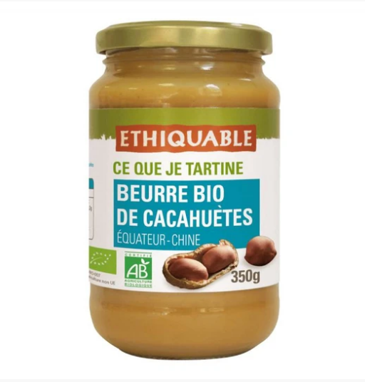 crema de cacauet 350 g Ethiquable CJ