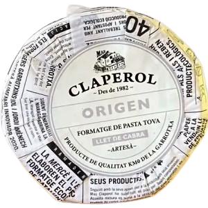 formatge de cabra pasta tova Origen 350 g Claperol