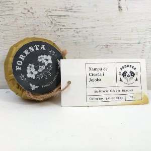 xampú sòlid de civada ús freqüent Agata 70 g Foresta