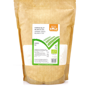 farina de blat blanca 72% 1 kg Ecosolc