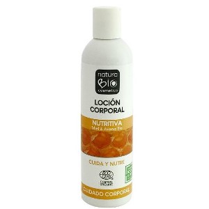 crema corporal nutritiva mel i civada 250 ml Naturabio