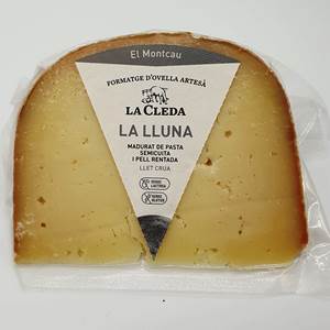 formatge d'ovella sense lactosa Lluna 250 g aprox La Cleda