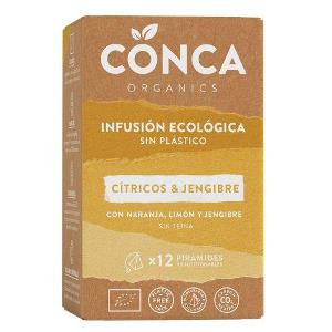 infusió cítrics i gingebre 24 g Herbes de la Conca