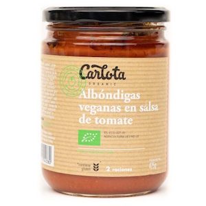 mandonguilles veganes amb tomàquet 425 g Carlota