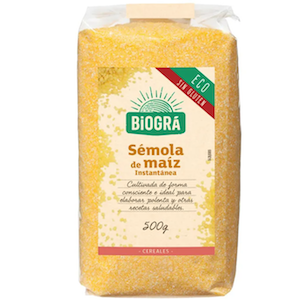 sèmola de blat de moro 500 g SG Biogrà