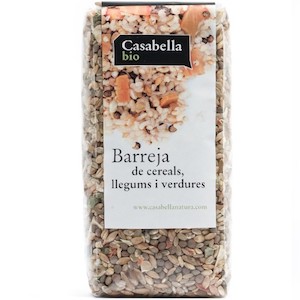 barreja de cereals, llegums i verdures 350 g Casabella