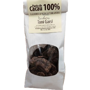 pasta de cacau 100% GOTES 200 g Toni Garsi