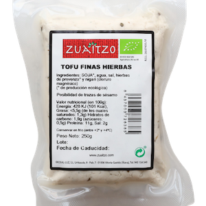 tofu fines herbes 250 g Zuaitzo
