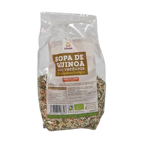 sopa de quinoa amb verdures 250 g Ideas