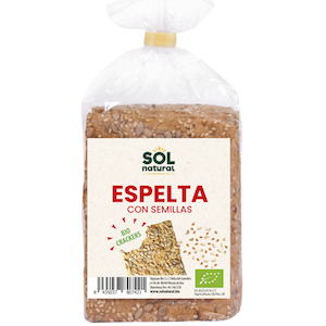 crackers d'espelta 200 g SolNatural