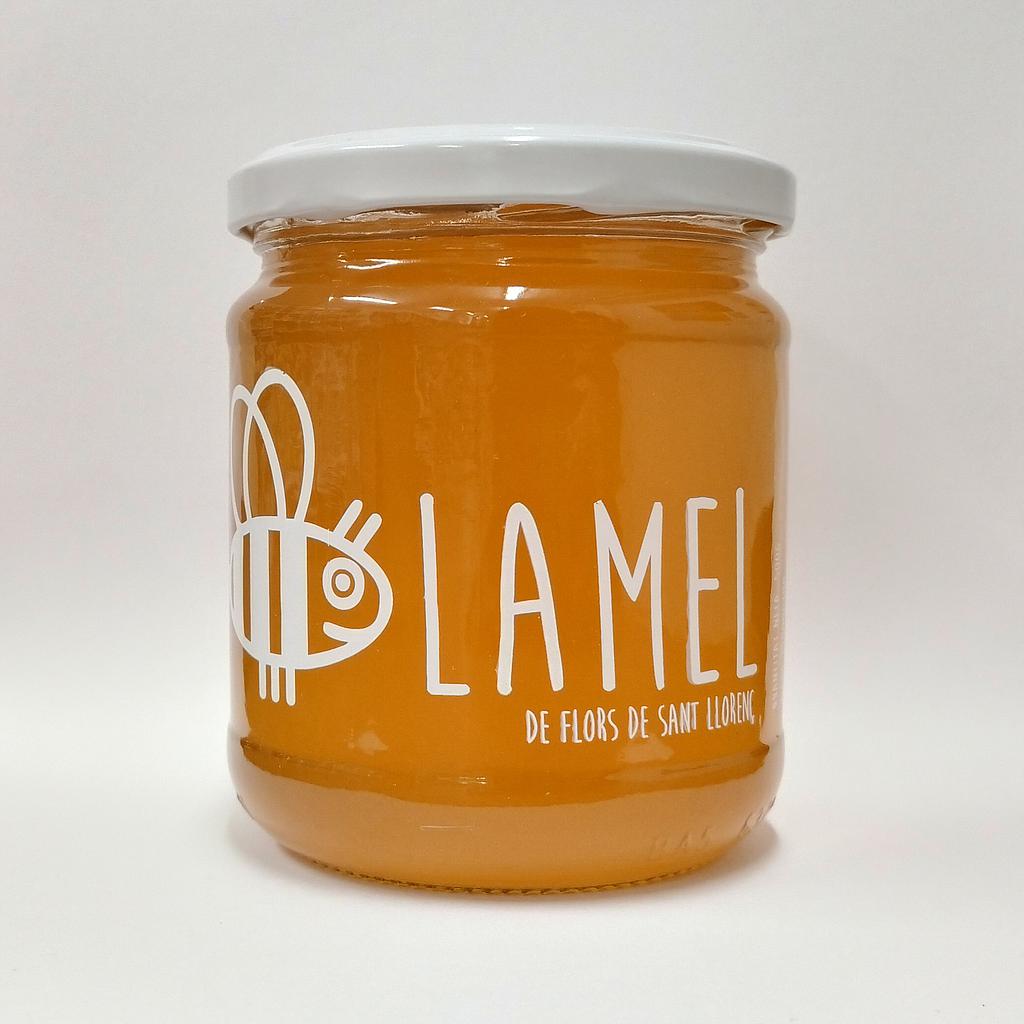 mel de milflors 500 g La mel de flors de sant llorenç, envàs retornable