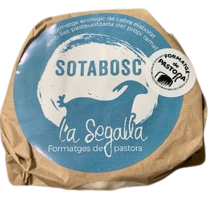 formatge Sotabosc de cabra SP  La Segalla