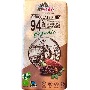xocolata negra 94 % CJ 100 g Solé