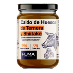 brou d'ossos de vedella amb xiitake 440 ml Huma