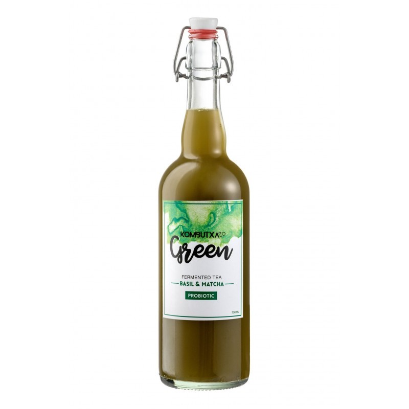 kombutxa alfàbrega i té matxa 750 ml Mun