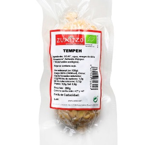 tempeh de soja 200 g Zuaitzo