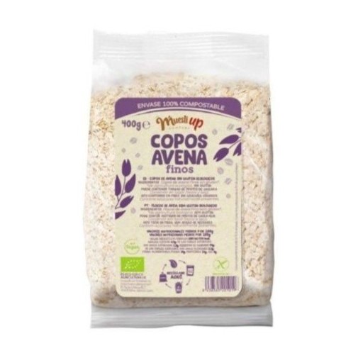 flocs de civada fins sense gluten 400 g Muesli Up