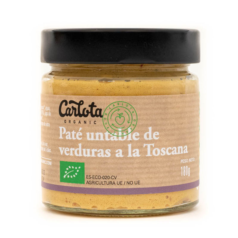 paté de verdures a la toscana 180 g Carlota