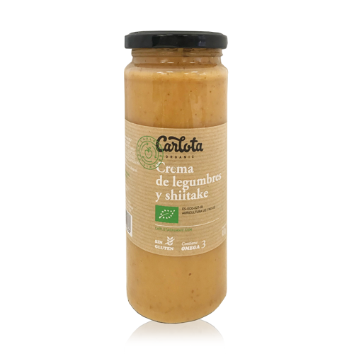 crema de llegums i xiitake 450 g Carlota