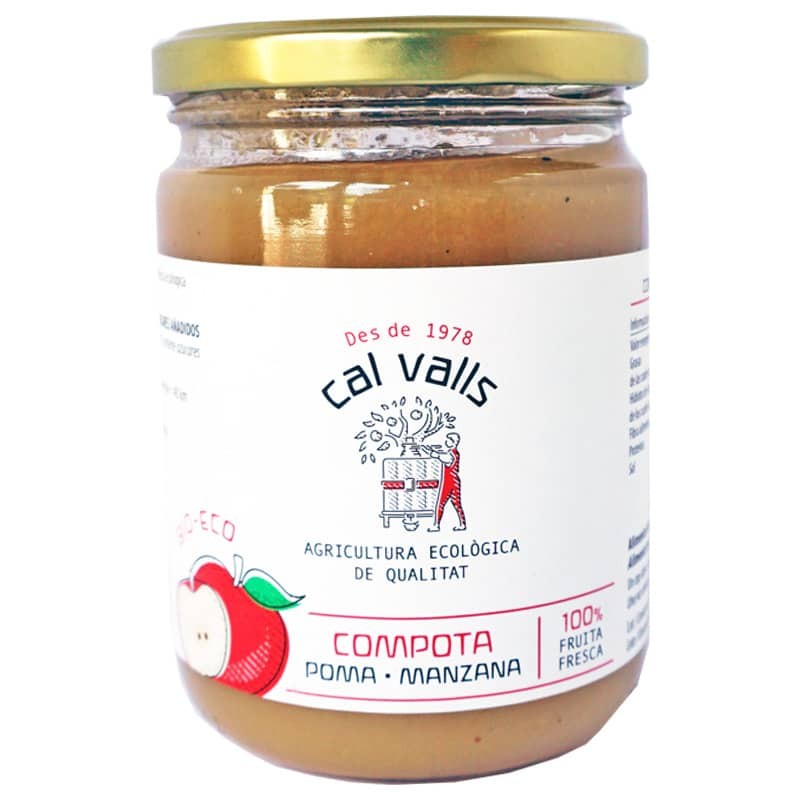 compota de poma 400 g Cal Valls